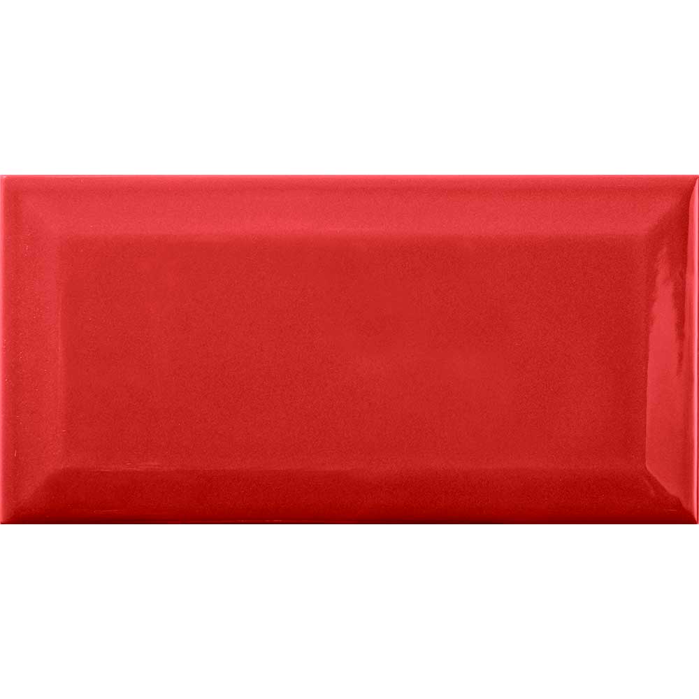 METRO RED BEVELLED 10x20