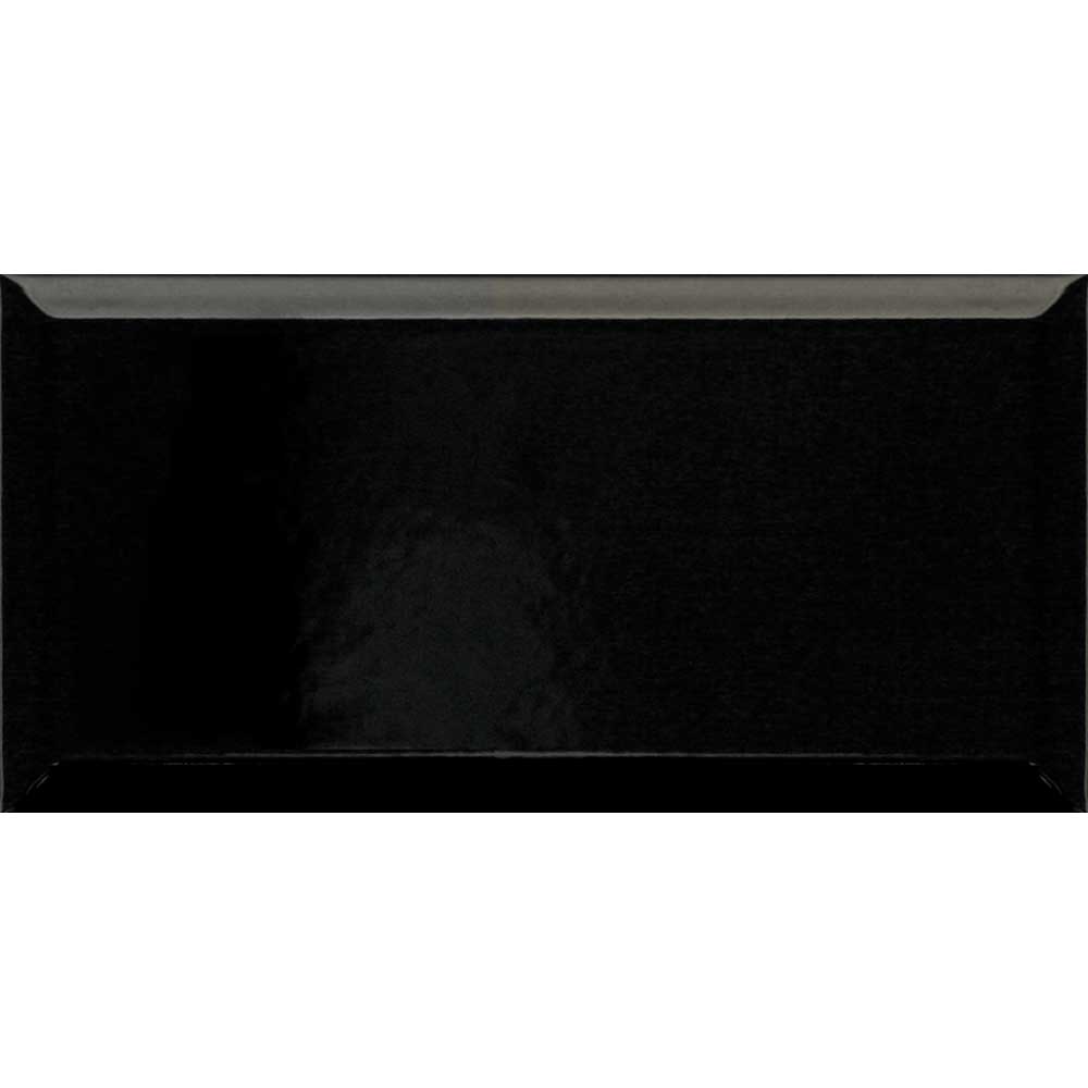 METRO BLACK BEVELLED 10x20